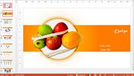 قالب پاورپوینت حرفه ای مخصوص تغذیه